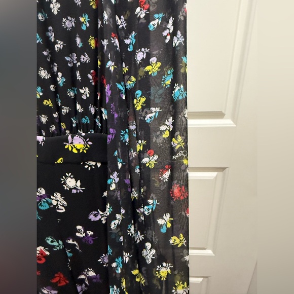 🔥HP🔥DVF Diane von Furstenberg ARABELLA Silk Jumpsuit Daisy Buds. Size 2 NWOT - Picture 16 of 16